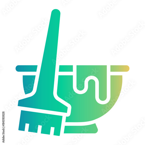 beauty salon Gradient icon