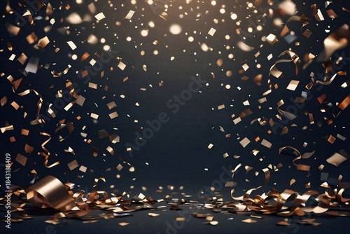 Conffetti New Year Background