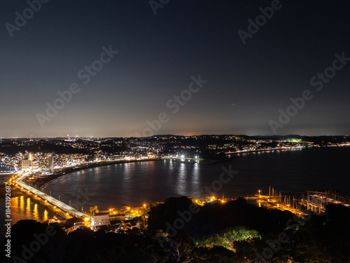 江の島からの夜景