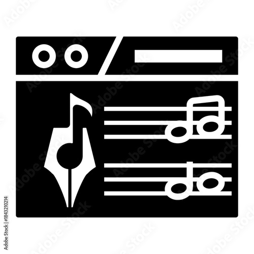 art studio Solid icon