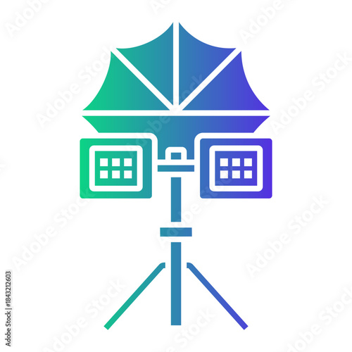 art studio Gradient icon