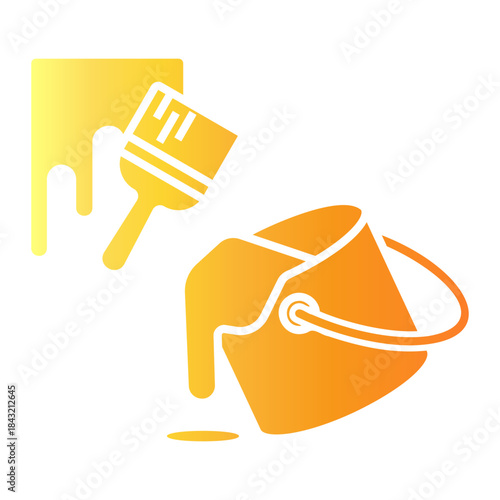 art studio Gradient icon