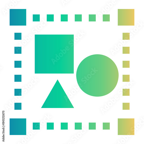 art studio Gradient icon