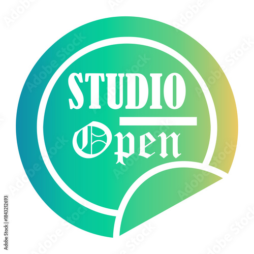 art studio Gradient icon