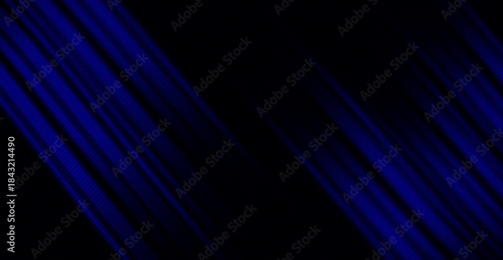 Fototapeta premium illustration of a technological abstract blue gradient background that combines Dot or Mesh Pattern textures, subtle gradations and soft neon lighting