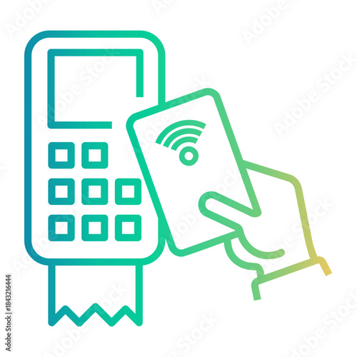 credit Line Gradient Icon