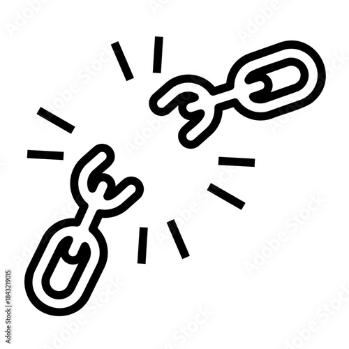 damage Line Icon