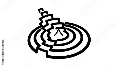 vector illustration of a target