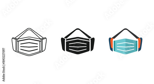 Different types of face masks for protection