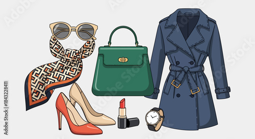 Fashionable Womens Accessories and Apparel Collection for Stylish Outfits.