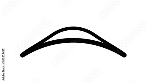 black and white vector illustration