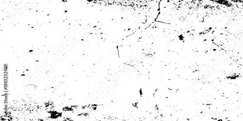 Black grunge brush stroke in white background