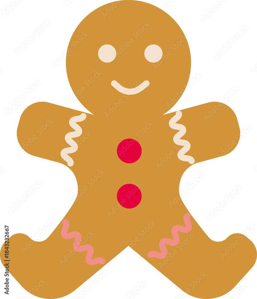 Obraz premium Christmas ornaments illustration