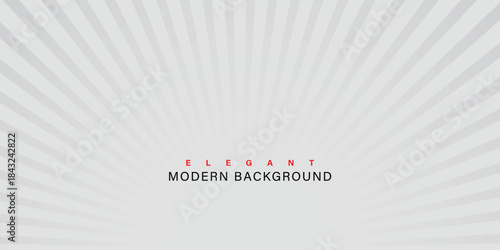 Abstract grey sunburst background with radial sunbeam lines and elegant silver gradient rays, minimalist modern vector for corporate banners, awards and professional posters