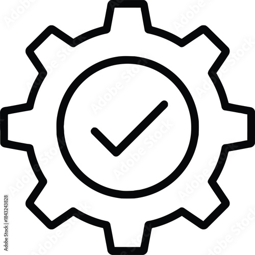 Setting configuration with checkmark