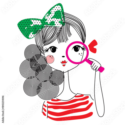 girls searching t shirt print  