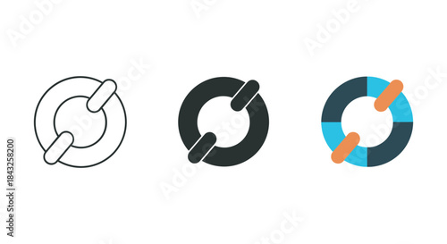 Loading icon set in different styles