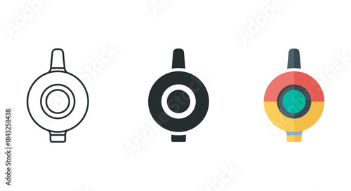 Google home icon variations on white background