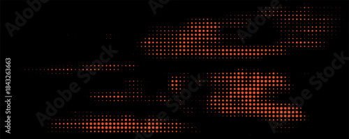 Halftone grunge elements of car tire treads. On car and motorcycle tires, tire tread marks. Black tire prints. Isolated vector illustration.