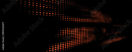 Halftone grunge elements of car tire treads. On car and motorcycle tires, tire tread marks. Black tire prints. Isolated vector illustration.