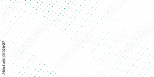 Transparent Vector Gradient Blue Color Halftone Background Staggered Dots Pattern modern dotted