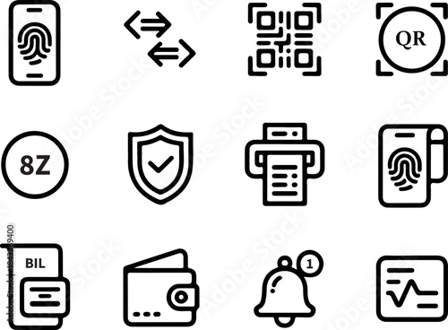 set of web icons
