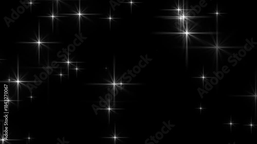 Glitter sparkle stars animated black screen, 4K chroma key 3d animation, Dust particles in black background. dust particles flowing up on background,
Falling gold glitter particle background