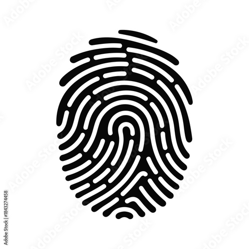 Fingerprint icon representing identity verification
