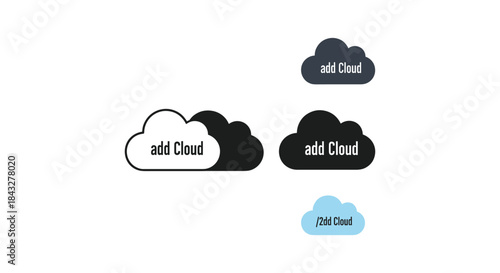Cloud computing services with multiple add cloud options