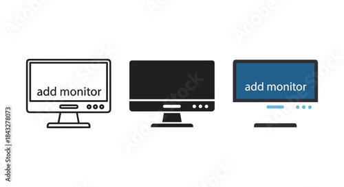 Adding multiple computer monitors to enhance productivity