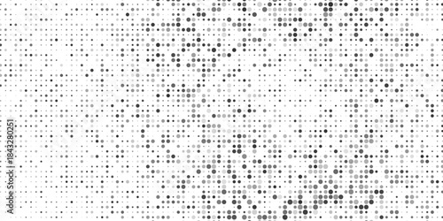 Abstract Halftone Background Dot Web Banner. Eps10