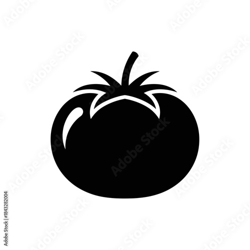 vector illustration of tomato