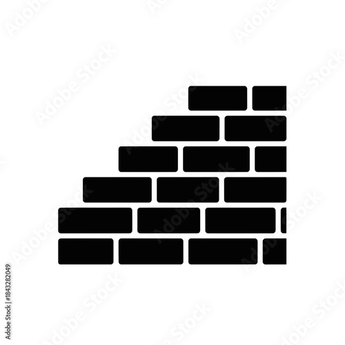 brick wall with bricks