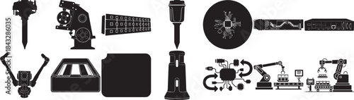 Computer chip with network connections microprocessor cpu processor circuit board electronic component technology motherboard
