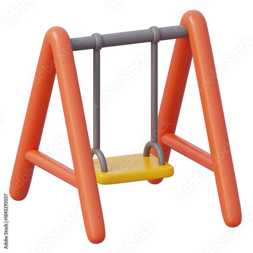 3d family swing set for active play and physical development