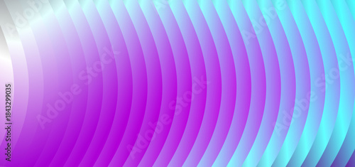 Elegant wavy illustration featuring a smooth blend of violet and turquoise colors, ideal for artistic presentations, creative backgrounds, and wallpapers