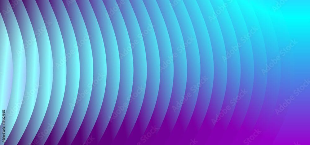 Obraz premium Sleek futuristic backdrop with cool curved transitions and glowing highlights, symbolizing innovation and speed for startup branding and digital content