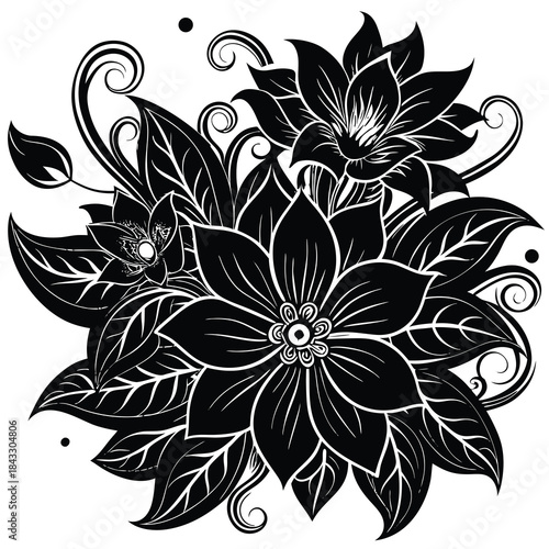 abstract floral background