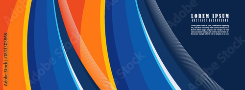 Creative geometric colorful bright background. suit for bussines, banners