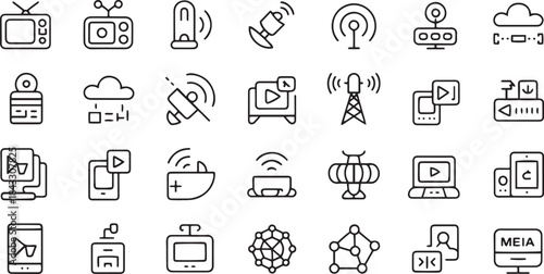 Abstract geometric composition with vibrant red green blue and yellow elements on a clean white background suitable for modern design