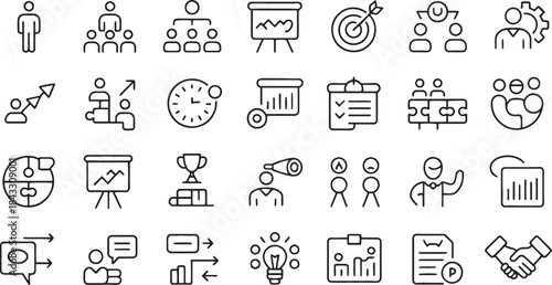 Abstract geometric composition with bold color accents and typographic elements in a modern design