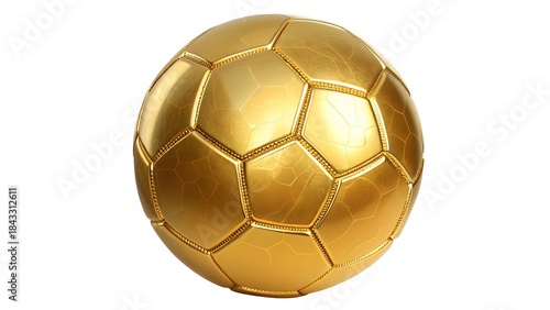 golden soccer ball