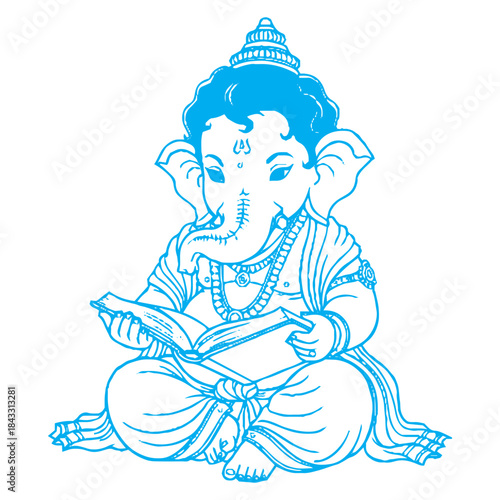 little god ganesha