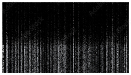 Abstract digital glitch art with vertical lines and static