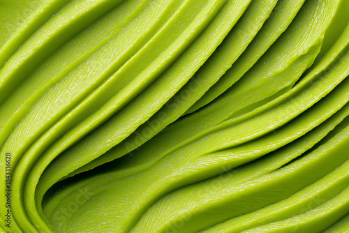 Swirling green texture