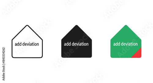 Add deviation house icons in different colors