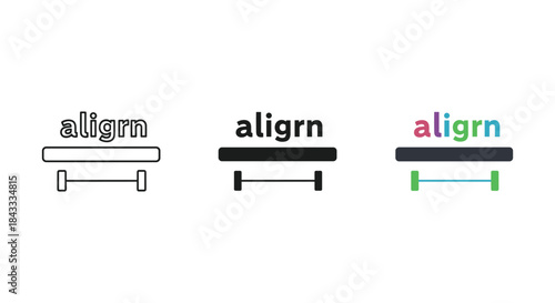 Alignment options for design elements