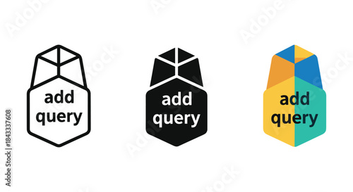 Add query logo designs in different styles