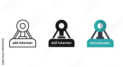 Add tokenizer icon set in different colors