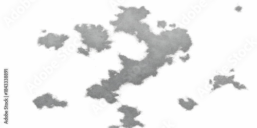 Black and white painted world map highlighting Italy in an abstract cartography style